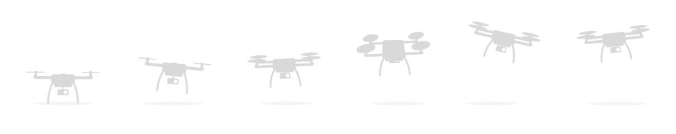 frames of a drone animation