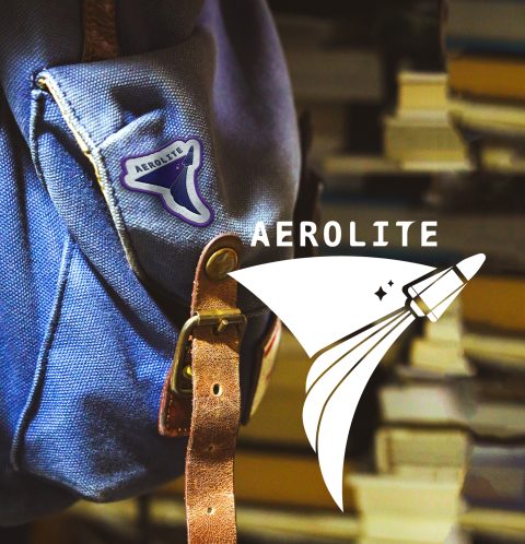 Mockup of Aerolite logo design